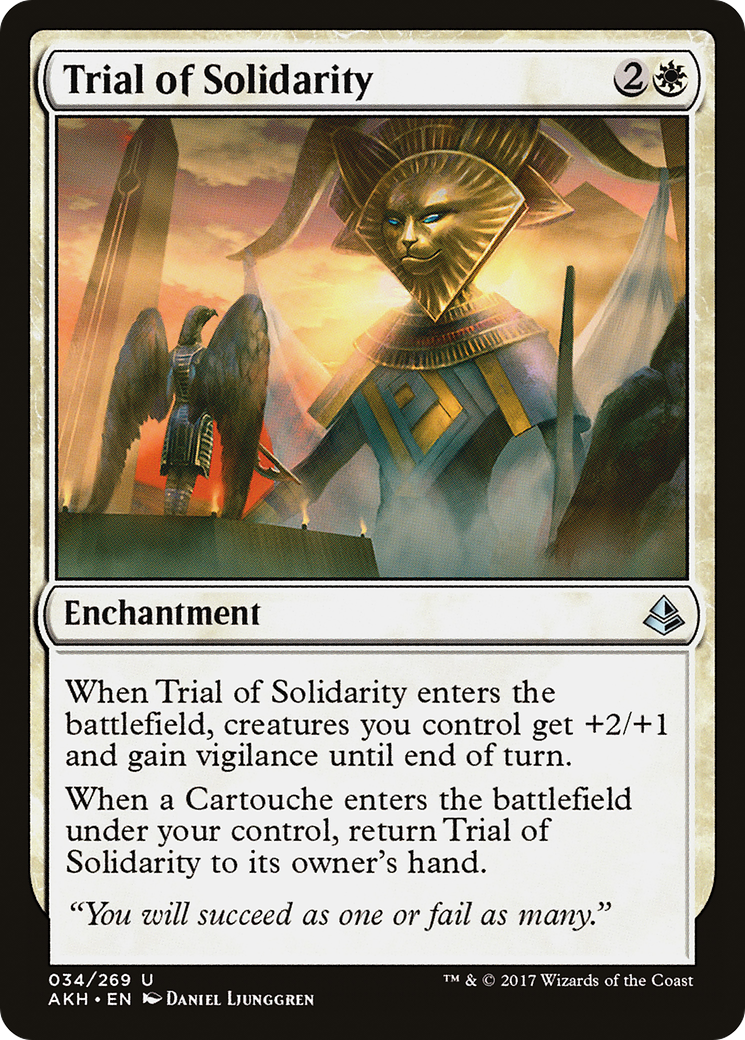 Trial of Solidarity (AKH-034) (Foil)
