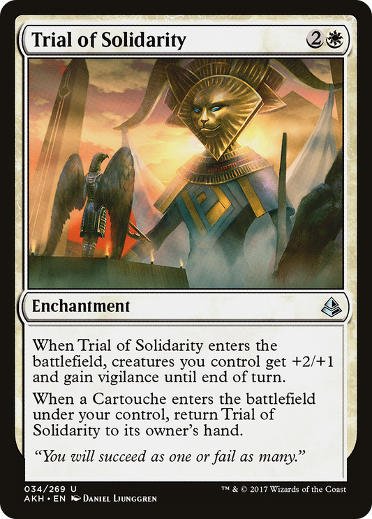 Trial of Solidarity (AKH-034) (Foil)