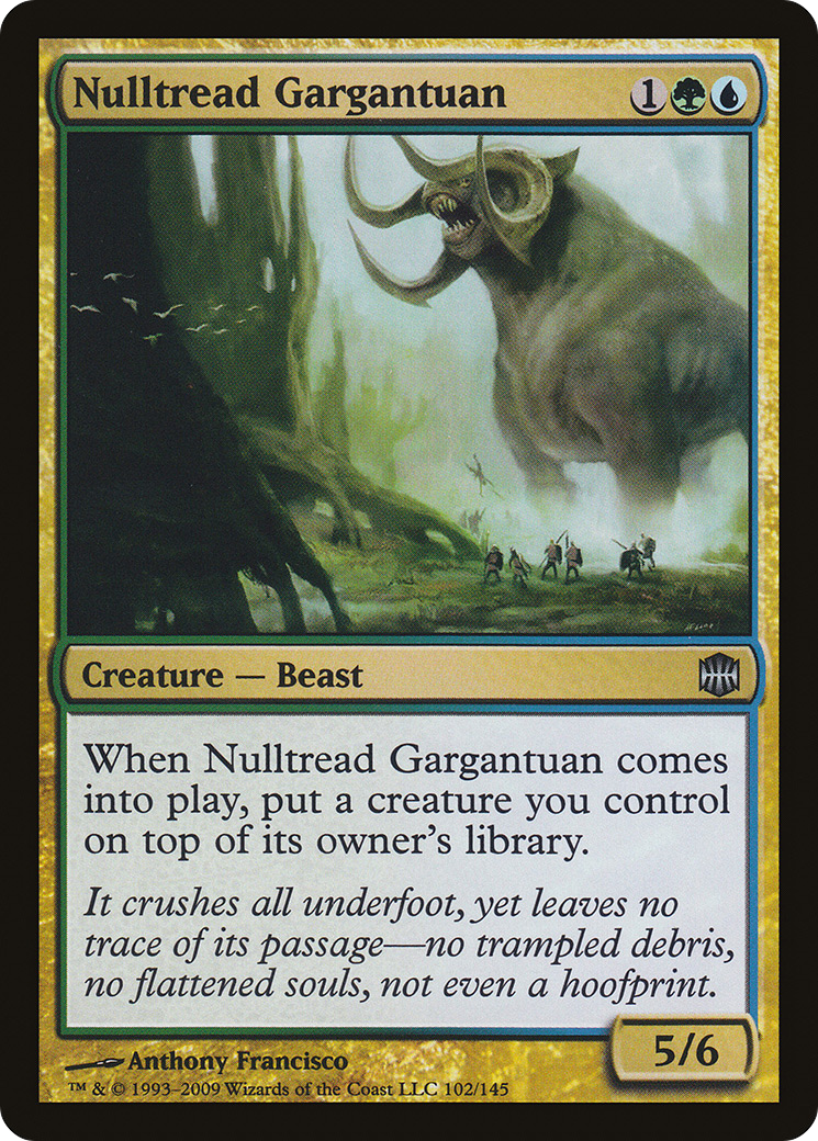 Nulltread Gargantuan (ARB-102) (Foil)