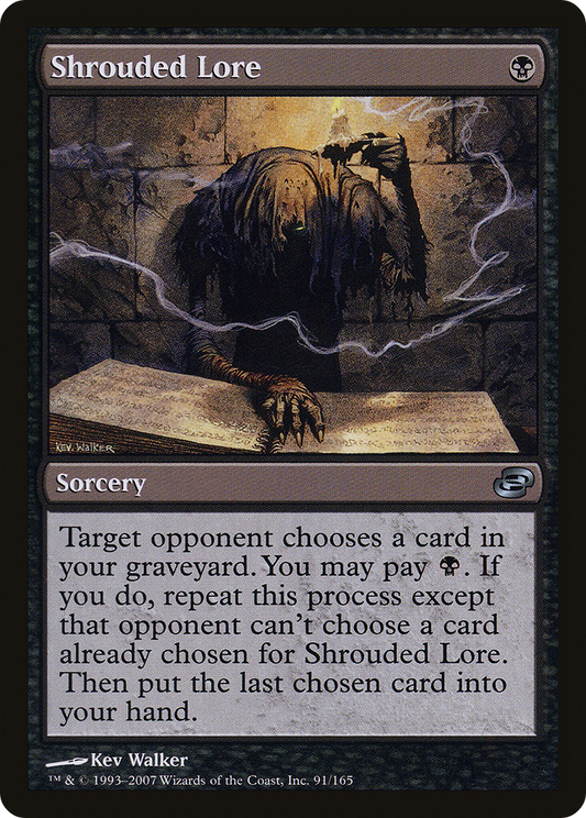 Shrouded Lore (PLC-091) (Foil)