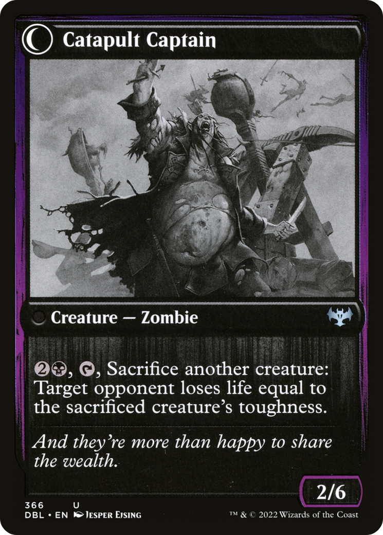 Catapult Fodder // Catapult Captain (DBL-366) (Foil)