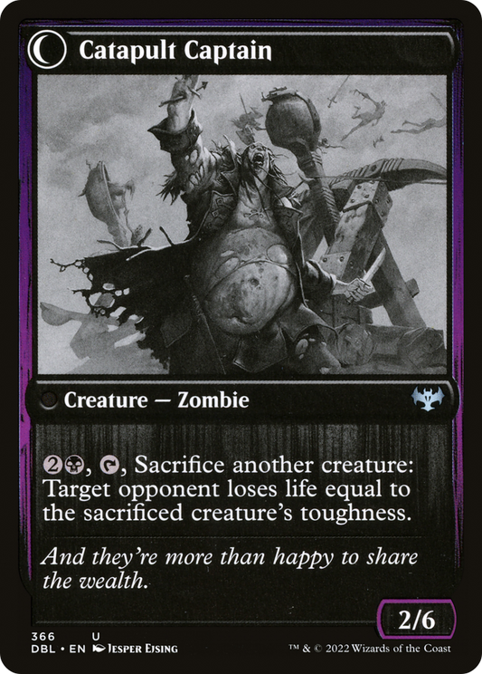 Catapult Fodder // Catapult Captain (DBL-366) (Foil)