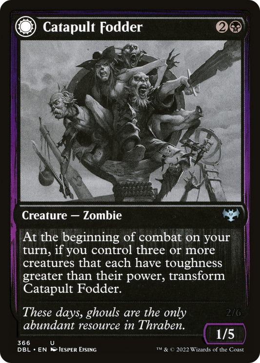 Catapult Fodder // Catapult Captain (DBL-366) (Foil)