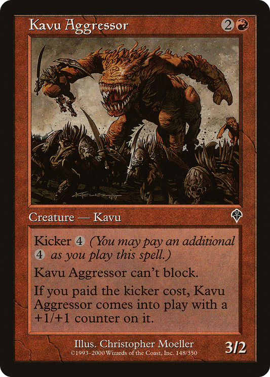 Kavu Aggressor (INV-148) (Foil)