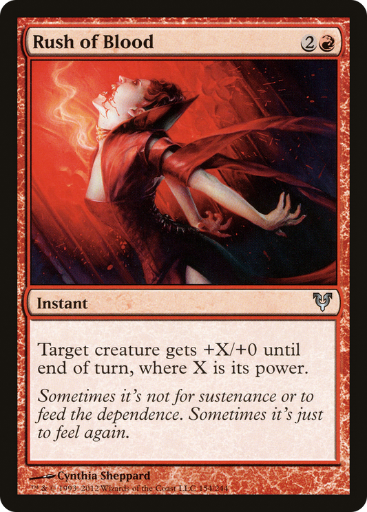 Rush of Blood (AVR-154) (Foil)
