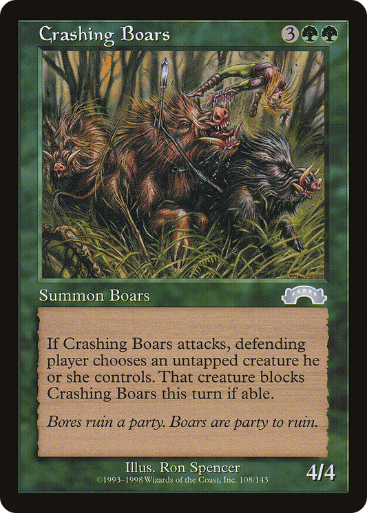 Crashing Boars (EXO-108)