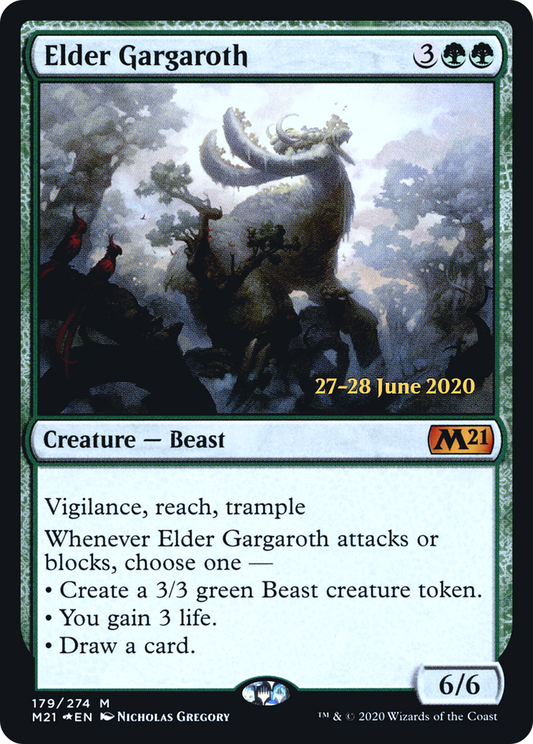 Elder Gargaroth (PRE-179S) (Foil)