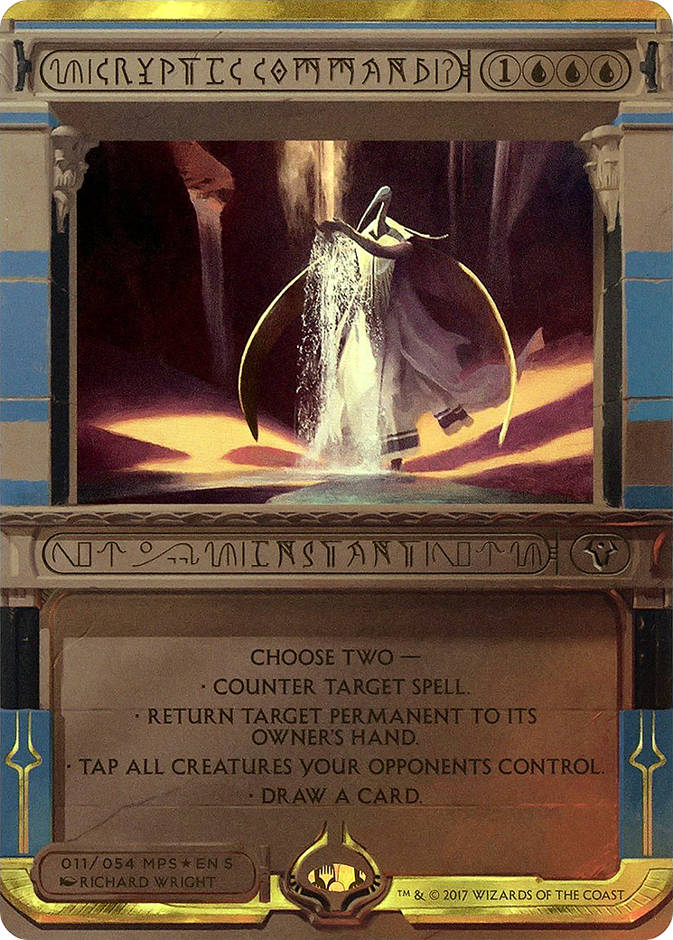 Cryptic Command (MPS2-011) (Borderless) (Foil)