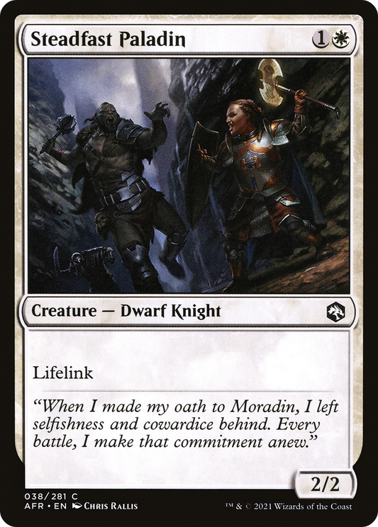 Steadfast Paladin (AFR-038)