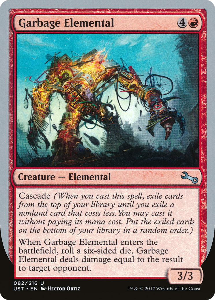 Garbage Elemental (UST-82D) (Foil)