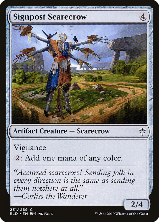 Signpost Scarecrow (ELD-231) (Foil)