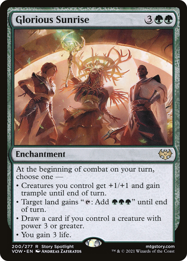 Glorious Sunrise (VOW-200) (Foil)