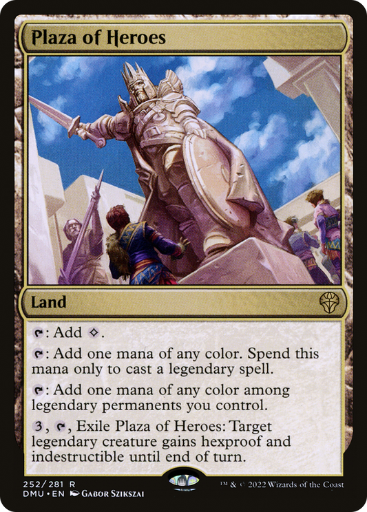 Plaza of Heroes (DMU-252) (Foil)