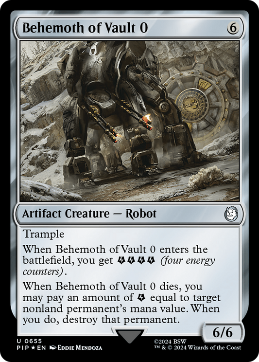 Behemoth of Vault 0 (PIP-655) (Surge Foil)