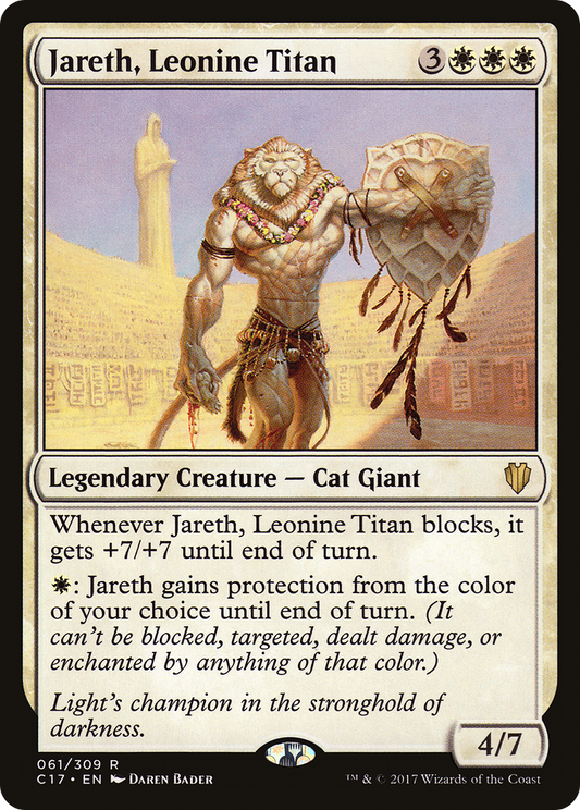 Jareth, Leonine Titan (C17-061)