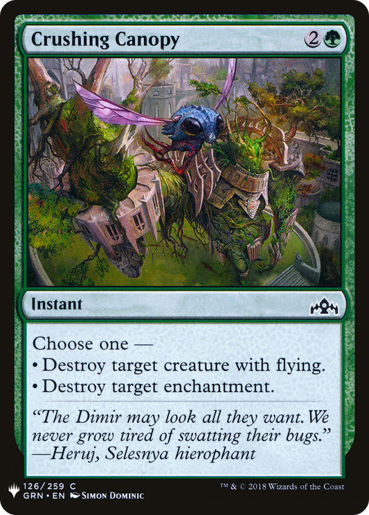 Crushing Canopy (LIST-GRN-126)