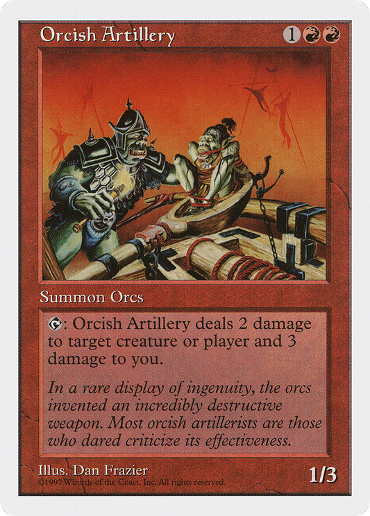 Orcish Artillery (5ED-253)