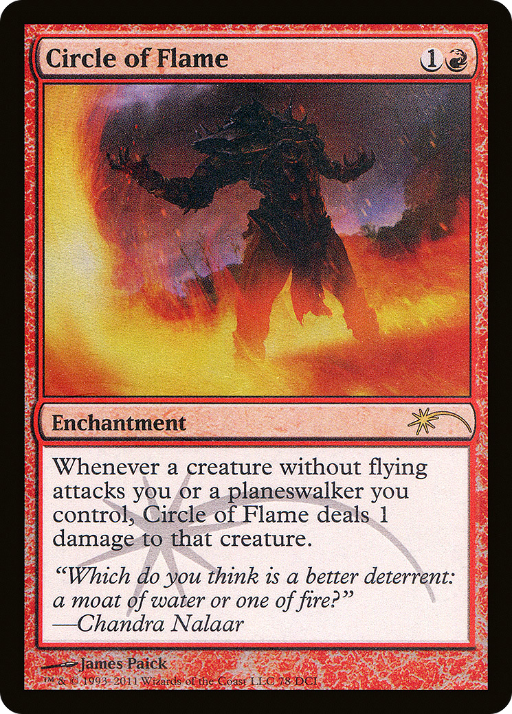 Circle of Flame (WPN-078) (Foil)