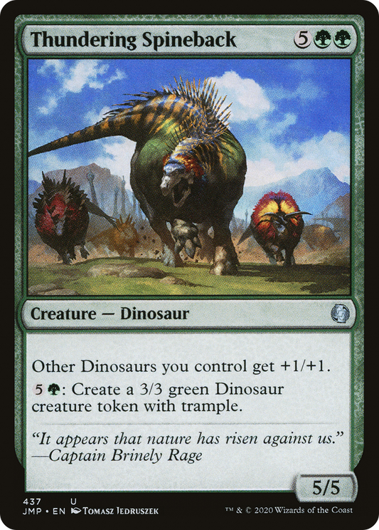 Thundering Spineback (JMP-437)