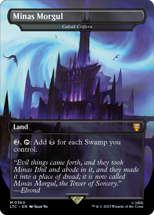 Minas Morgul / Cabal Coffers (LTC-360) (Borderless) (Foil)