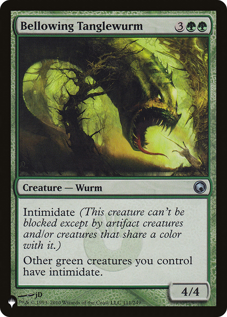 Bellowing Tanglewurm (LIST-SOM-111)