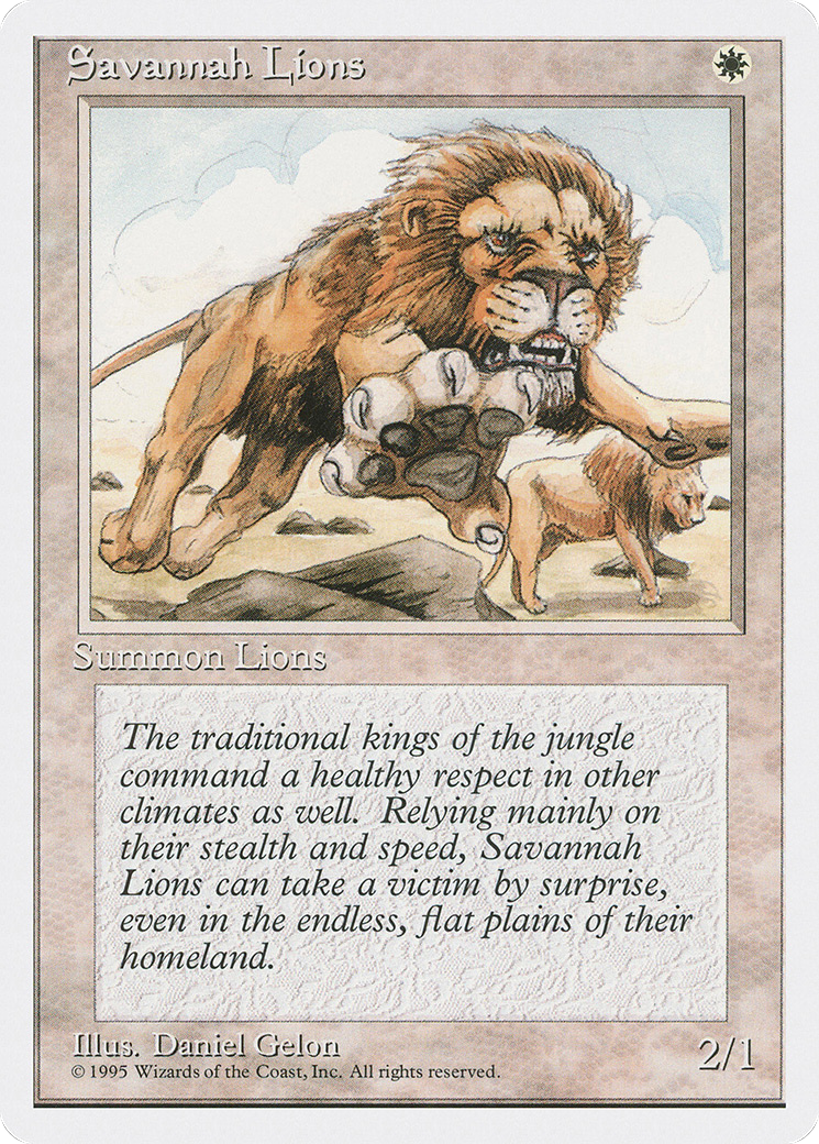Savannah Lions (4ED-048)