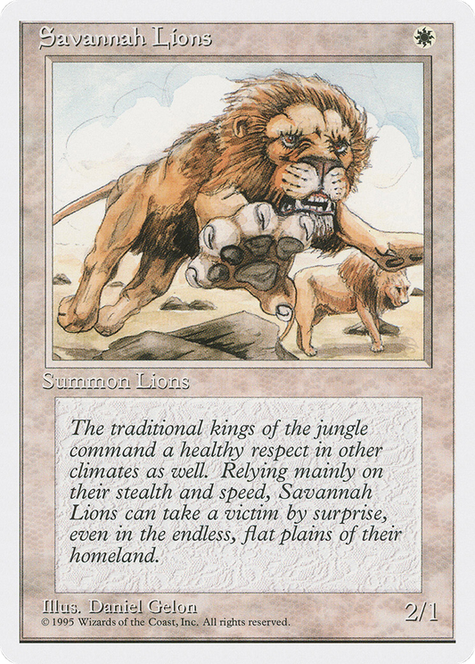 Savannah Lions (4ED-048)