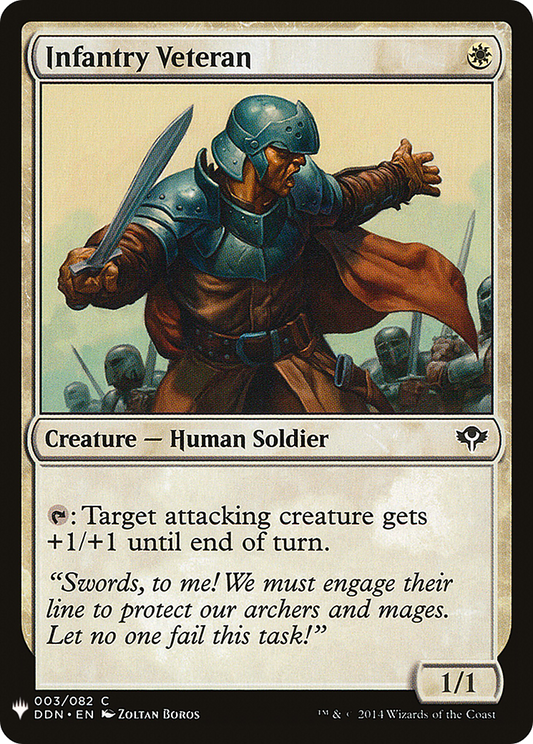 Infantry Veteran (LIST-DDN-3)