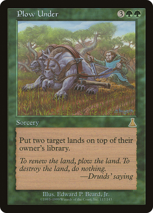 Plow Under (UDS-117) (Foil)