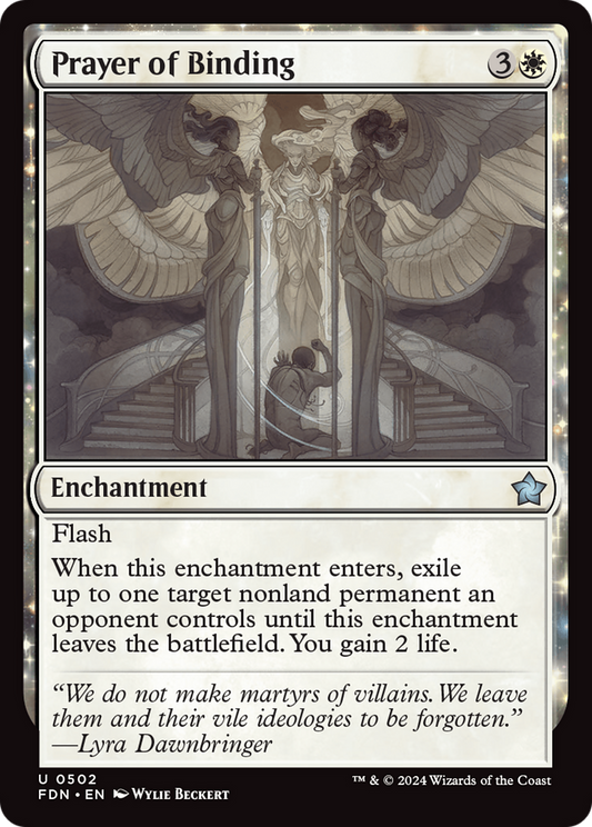 Prayer of Binding (FDN-502)
