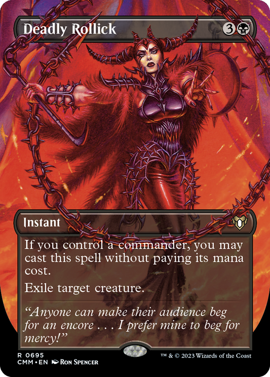 Deadly Rollick (CMM-695) (Borderless) (Foil)