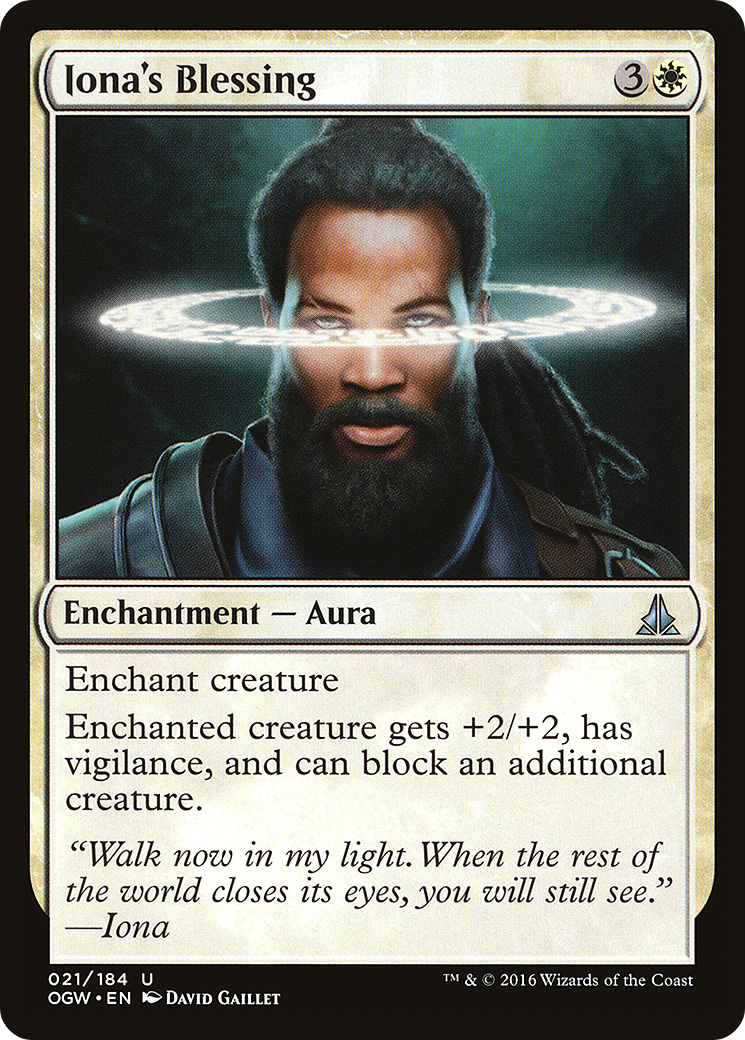 Iona's Blessing (OGW-021) (Foil)