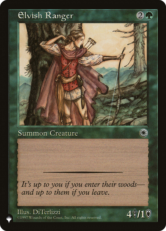 Elvish Ranger (LIST-POR-165)