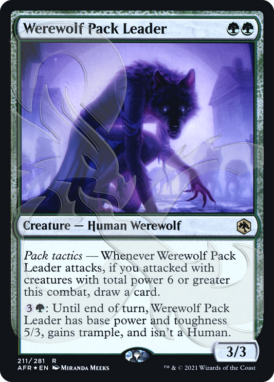 Werewolf Pack Leader (AFR&-211A) (Foil)