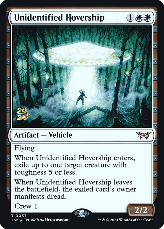 Unidentified Hovership (PRE-37S) (Foil)