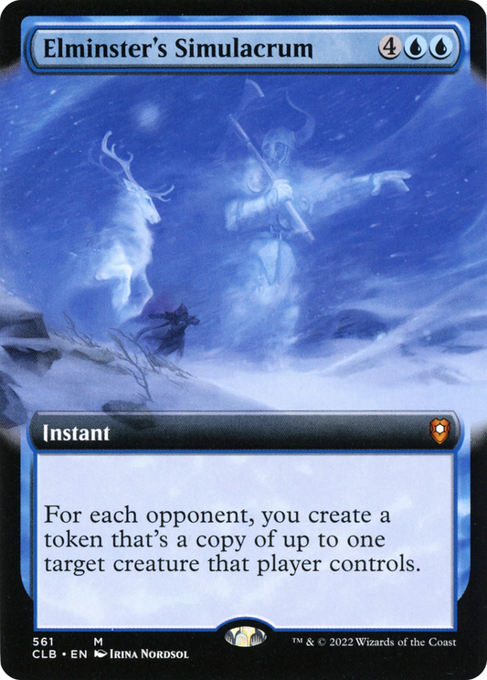 Elminster's Simulacrum (CLB-561) (Extended Art)