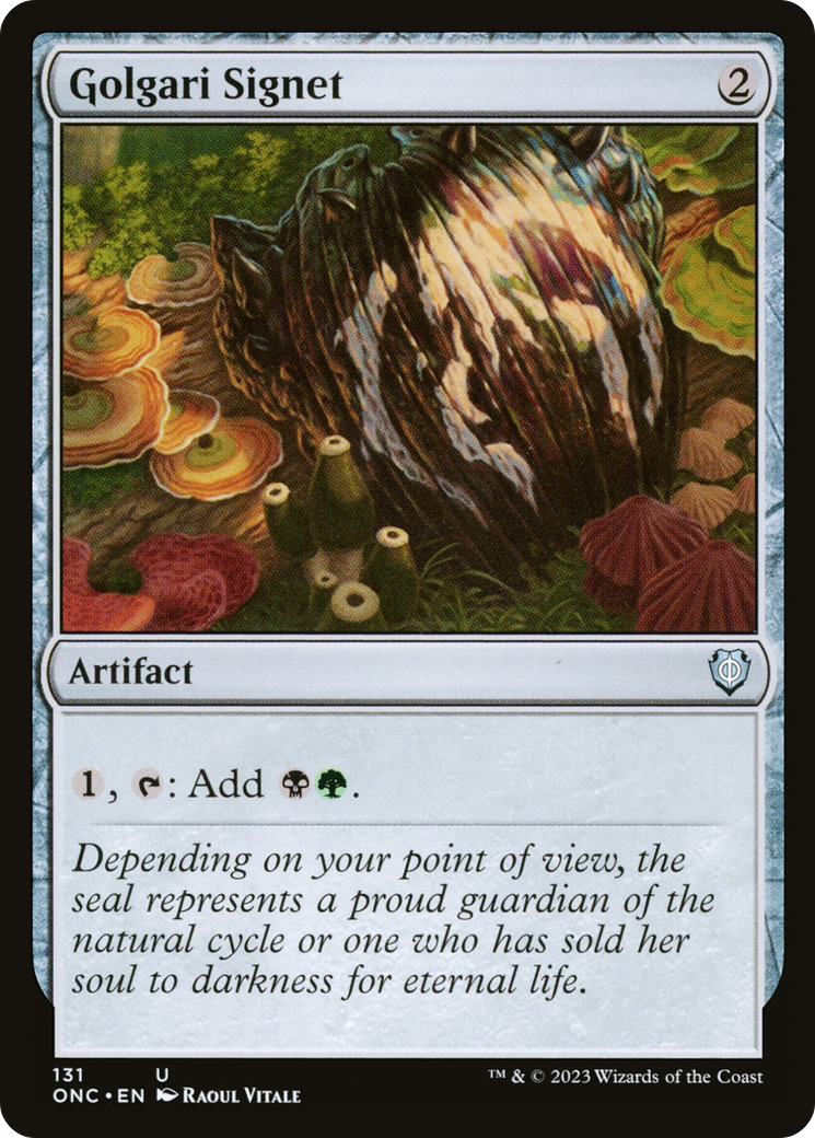 Golgari Signet (ONC-131)