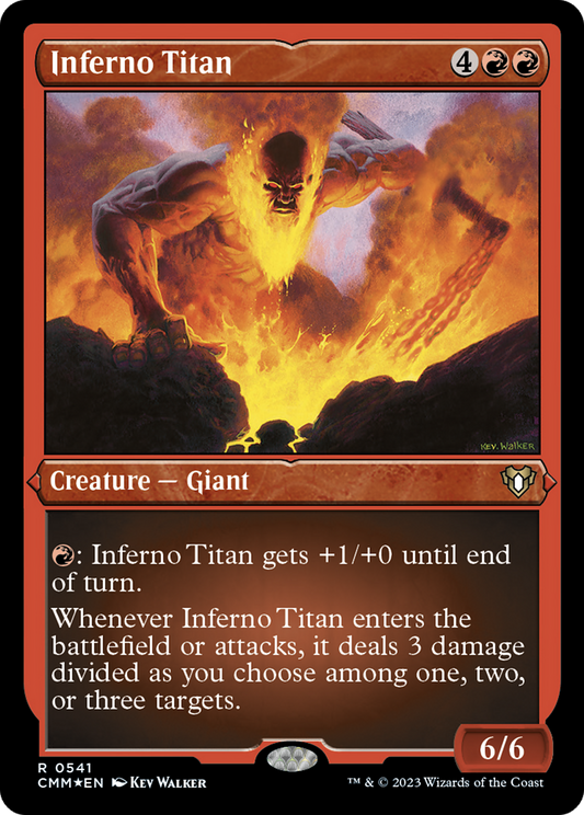 Inferno Titan (CMM-541) (Etched Foil)