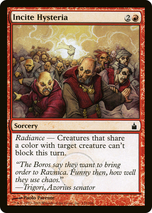 Incite Hysteria (RAV-132)