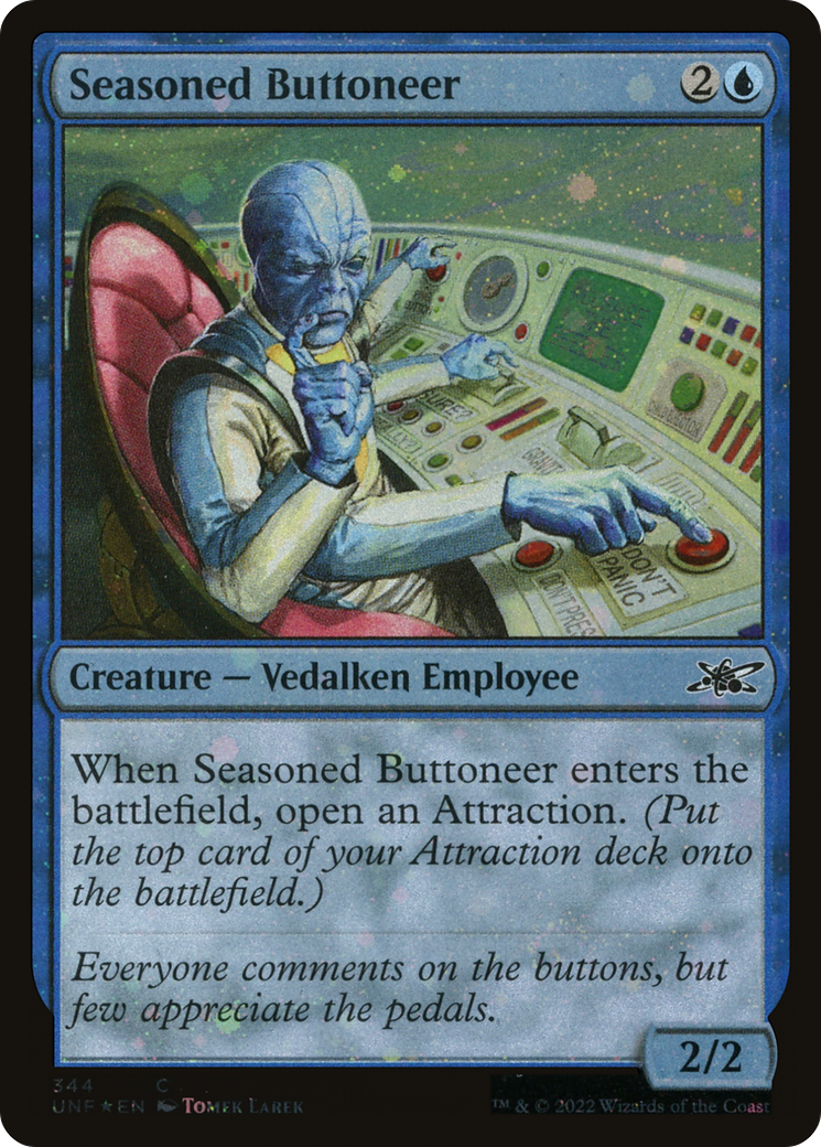 Seasoned Buttoneer (UNF-344) (Galaxy Foil)