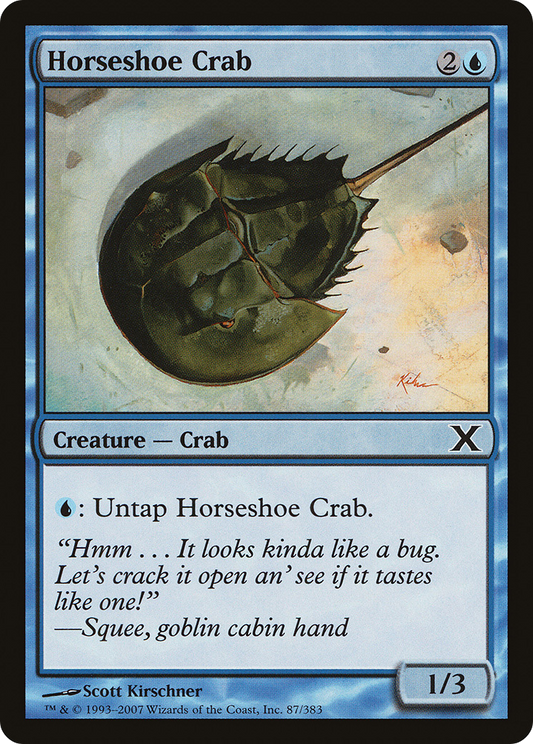 Horseshoe Crab (10E-087) (Foil)