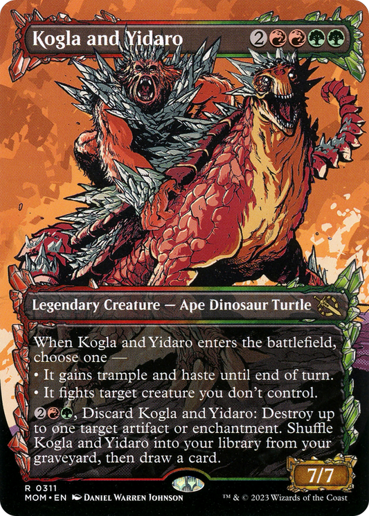 Kogla and Yidaro (MOM-311) (Showcase) (Borderless) (Foil)
