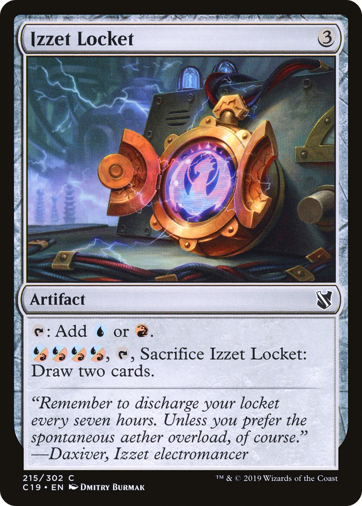 Izzet Locket (C19-215)