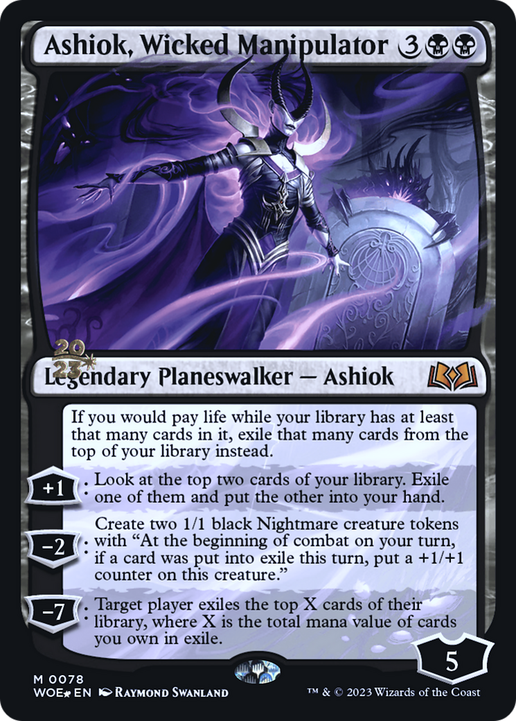 Ashiok, Wicked Manipulator (PRE-78S) (Foil)