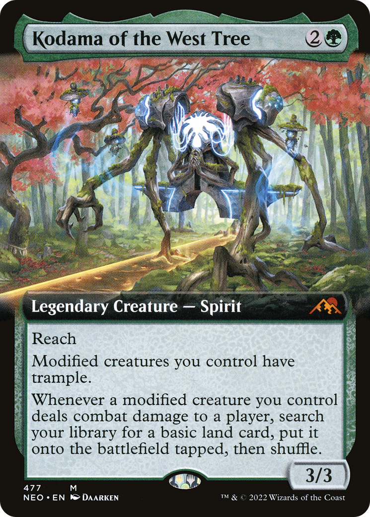 Kodama of the West Tree (NEO-477) (Extended Art) (Foil)