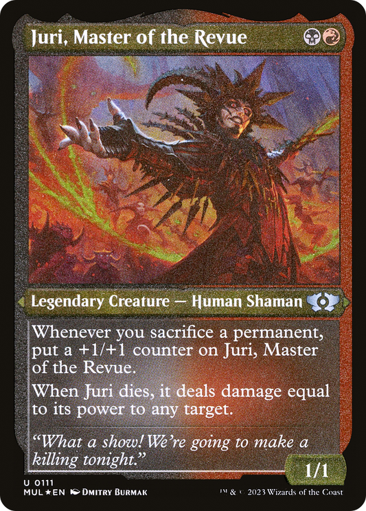 Juri, Master of the Revue (MUL-111) (Etched Foil)
