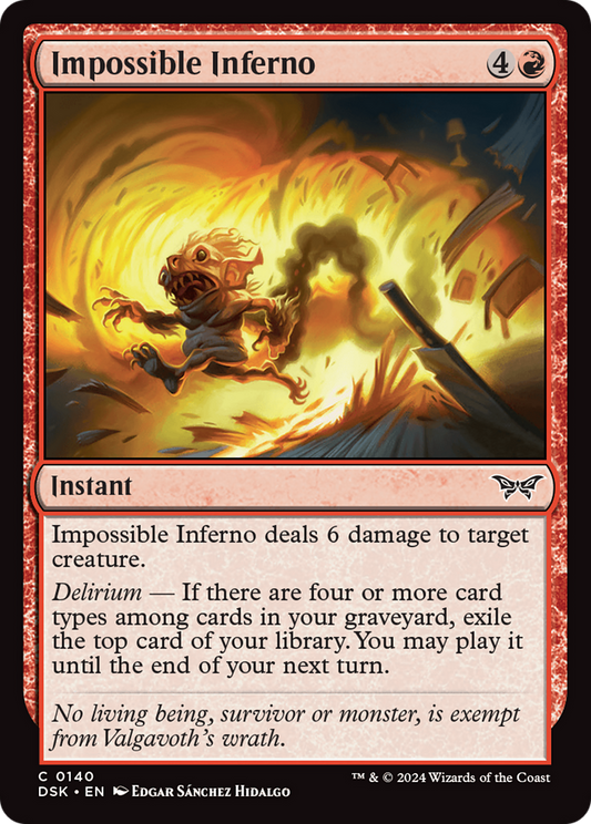 Impossible Inferno (DSK-140) (Foil)
