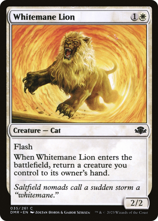 Whitemane Lion (DMR-035)