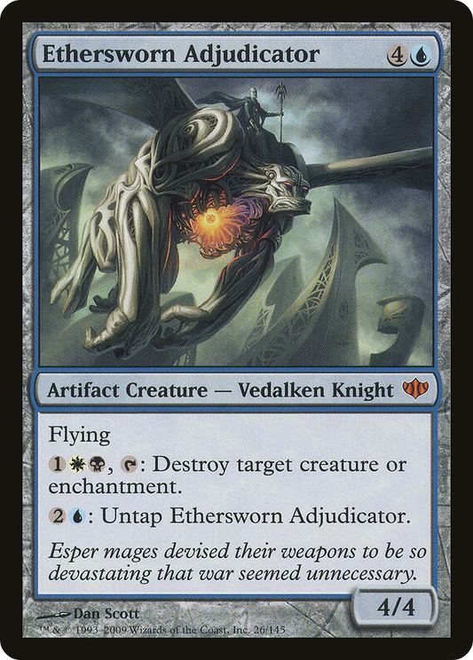 Ethersworn Adjudicator (CON-026) (Foil)