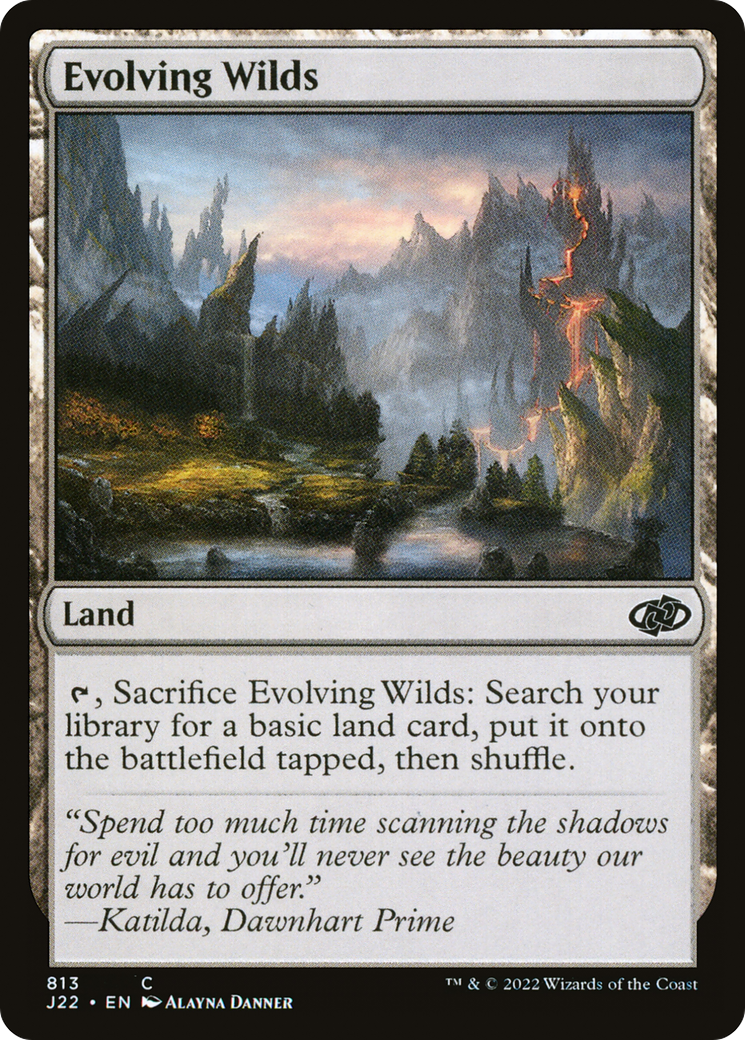 Evolving Wilds (J22-813)